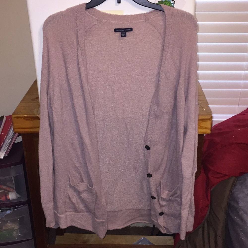 Pink extremely soft cardigan